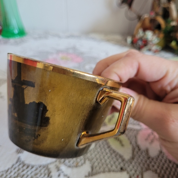 Royal Vistas Ware Cup and Saucer Paintings By Famous Artists Ridgeway England - Picture 11 of 16